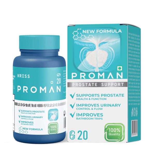 Proman capsules for natural prostate support in India